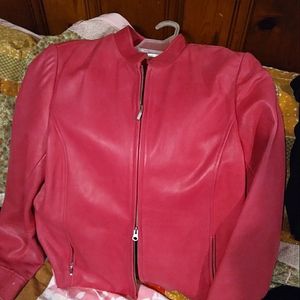 Womens Geniune leather jacket